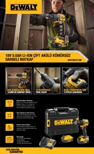 Yeni Ürün. DEWALT Darbeli Matkap